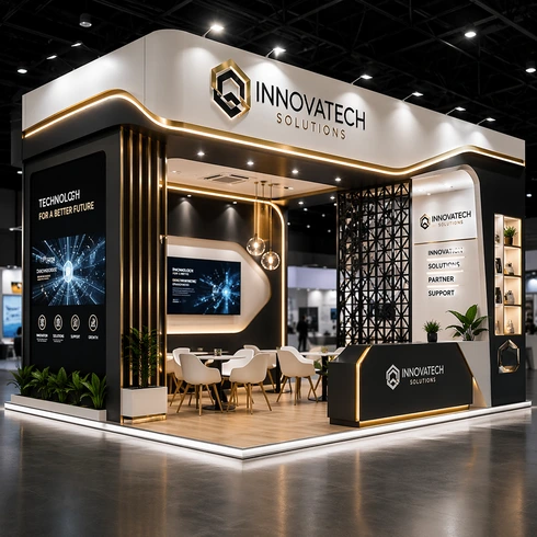 kontraktor pameran modern elegan